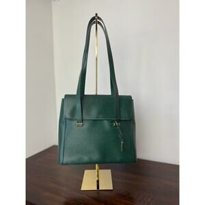 Nina Ricci Dark Green Shoulder Bag Vintage